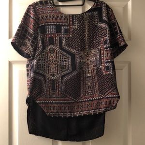 ASTR Geo Print Top